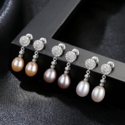 Wholesale Earrings Elegant Fine Jewelry Women Anniversary 2