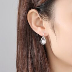 Wholesale Earrings Jewelry 925 Sterling Silver Drop Earrings 2