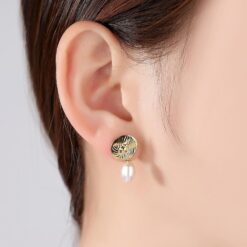 Wholesale Earrings Jewelry 925 Sterling Silver Shell Shaped 2