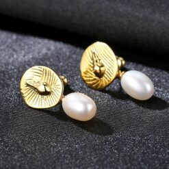Wholesale Earrings Jewelry 925 Sterling Silver Shell Shaped 4