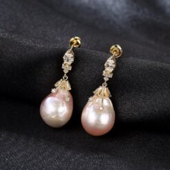 Wholesale Earrings Jewelry Artificial Diamond Women Jewelry Irregular 4