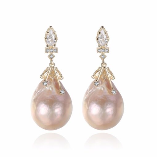 Wholesale Earrings Jewelry Artificial Diamond Women Jewelry Irregular