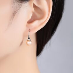 Wholesale Earrings Jewelry Beautiful Sterling Silver Spoon Shape 2