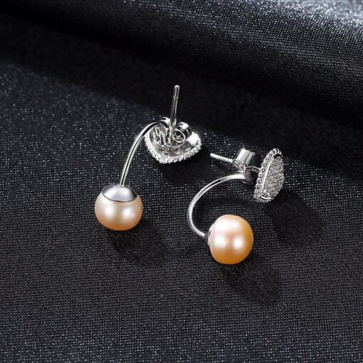 Wholesale Earrings Jewelry Charm Silvery Heart Shape 3