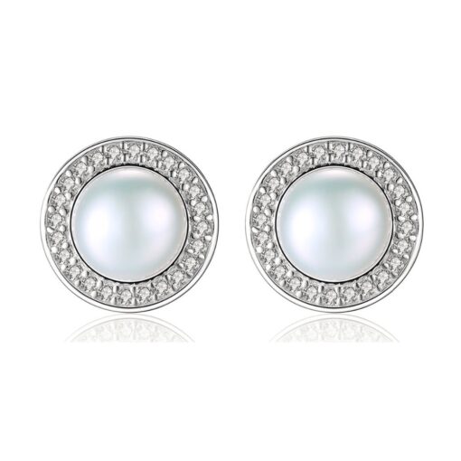 Wholesale Earrings Jewelry Classic Round Freshwater High Bright 7
