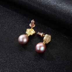 Wholesale Earrings Jewelry Cubic Zirconia Diamond 925 Silver Rhodium 3
