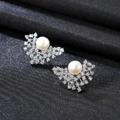Wholesale Earrings Jewelry Delicate 925 Silver Big Stud 3
