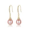 Wholesale Earrings Jewelry Delicate Freshwater Cultured Pearl Drop