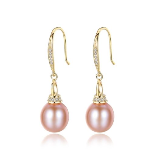 Wholesale Earrings Jewelry Delicate Freshwater Cultured Pearl Drop