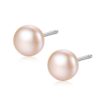 Wholesale Earrings Jewelry Elegant 6MM Natural Pearl Stud