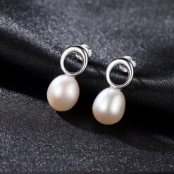 Wholesale Earrings Jewelry Fancy 8mm 9mm Freshwater Pearl 2