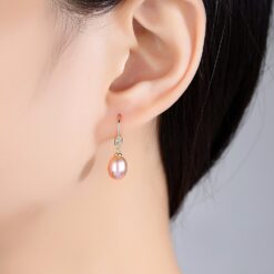 Wholesale Earrings Jewelry Fashion Elegant 8mm 9mm Freshwater 2