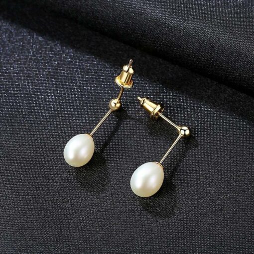 Wholesale Earrings Jewelry Freshwater Cultured Pearl Korean Fashion 4
