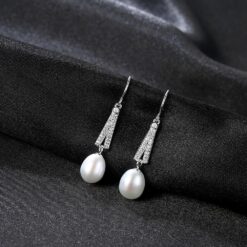 Wholesale Earrings Jewelry Geometric 925 Sterling Silver Drop 5