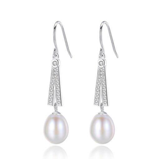 Wholesale Earrings Jewelry Geometric 925 Sterling Silver Drop