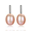 Wholesale Earrings Jewelry High Luster Natural Freshwater Pearl