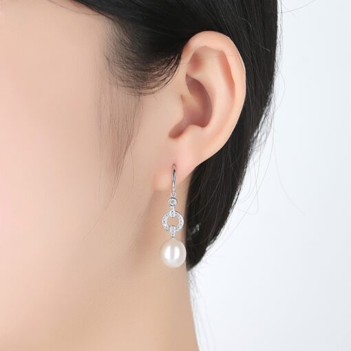 Wholesale Earrings Jewelry High Quality Sterling Silver Cubic 2