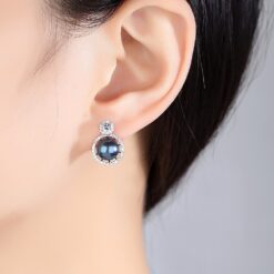 Wholesale Earrings Jewelry Korea Earring Wholesale Silver Circle 2