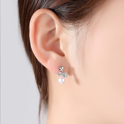 Wholesale Earrings Jewelry Korean Style Sterling Silver 925 1