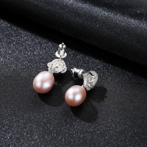 Wholesale Earrings Jewelry Lady 925 Silver Tiny CZ 4