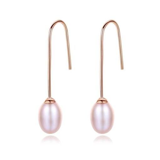 Wholesale Earrings Jewelry Minimalist Freshwater Cultured Pearl Drop