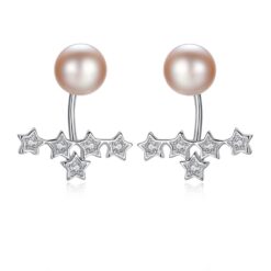 Wholesale Earrings Jewelry Natural Freshwater Pearl 925 Silver 1
