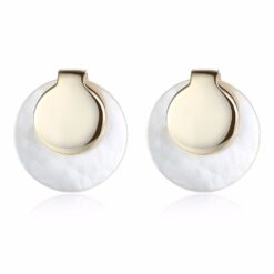 Wholesale Earrings Jewelry New Arrivals Circle Natural Mother