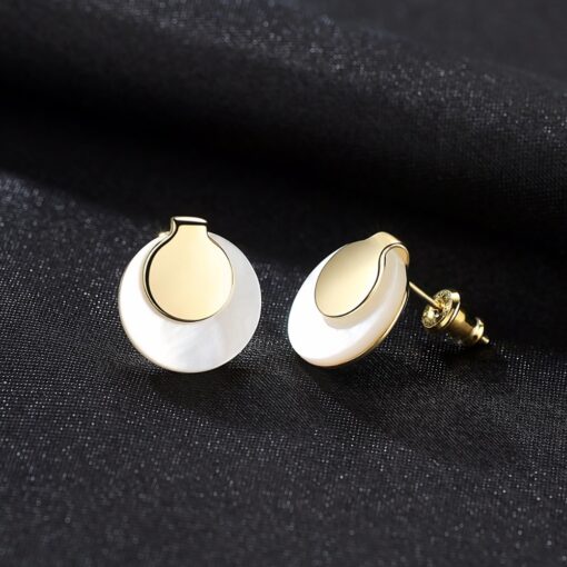 Wholesale Earrings Jewelry New Arrivals Circle Natural Mother 3