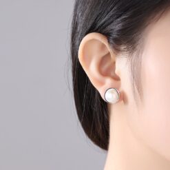 Wholesale Earrings Jewelry New Fashion Simple Sterling Silver 2