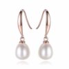 Wholesale Earrings Jewelry Simple Fashion 8mm Natural Pearl