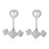 Wholesale Earrings Jewelry Wedding Jewellery Silver Tone 925