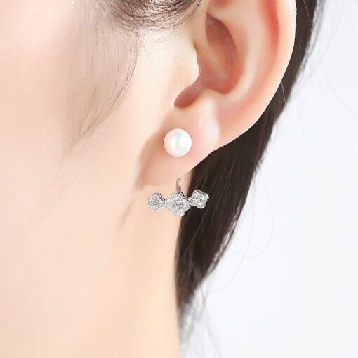 Wholesale Earrings Jewelry Wedding Jewellery Silver Tone 925 2