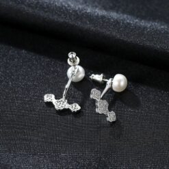 Wholesale Earrings Jewelry Wedding Jewellery Silver Tone 925 4