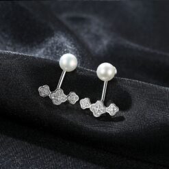 Wholesale Earrings Jewelry Wedding Jewellery Silver Tone 925 5