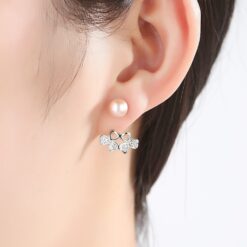 Wholesale Earrings Jewelry Women Fine Jewelry Bow knot 1