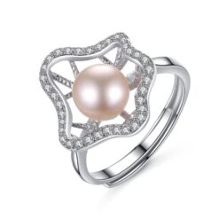 Wholesale Luxury Wedding Ring Flower Shape