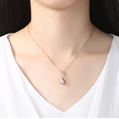 Wholesale Necklaces Brand Jewelry Stylish Freshwater Pearl 2