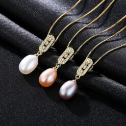 Wholesale Necklaces Brand Jewelry Stylish Freshwater Pearl 3
