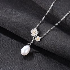 Wholesale Necklaces Charm Lovely S925 Silver Yellow 3
