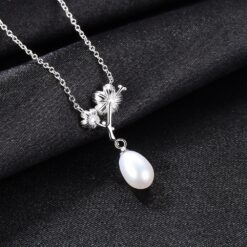 Wholesale Necklaces Charm Lovely S925 Silver Yellow 5