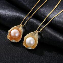 Wholesale Necklaces Charm Shell Design AAAA 10mm 3