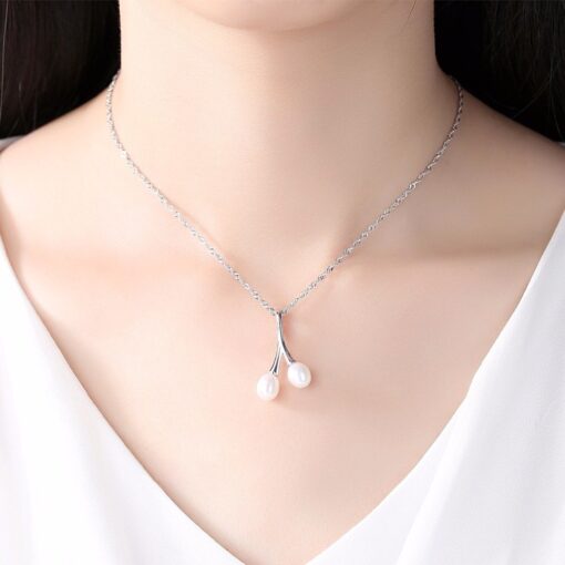 Wholesale Necklaces Cheap Sterling Silver White 2