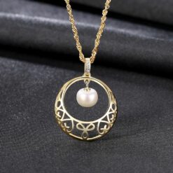 Wholesale Necklaces Delicate Freshwater Pearl Necklace for 5