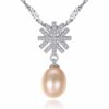 Wholesale Necklaces Exquisite Freshwater Pearl 925 Sterling