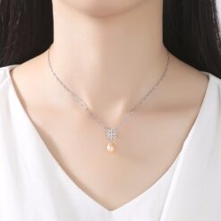 Wholesale Necklaces Exquisite Freshwater Pearl 925 Sterling 2