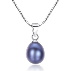 Wholesale Necklaces Fashion Newest Silver Natural Pearl