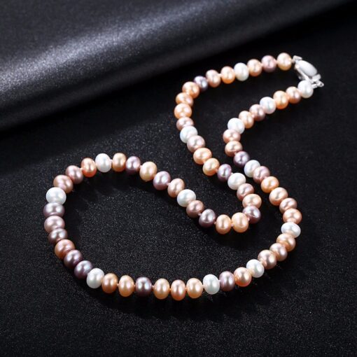Wholesale Necklaces Freshwater Pearl Beaded Necklace With 4