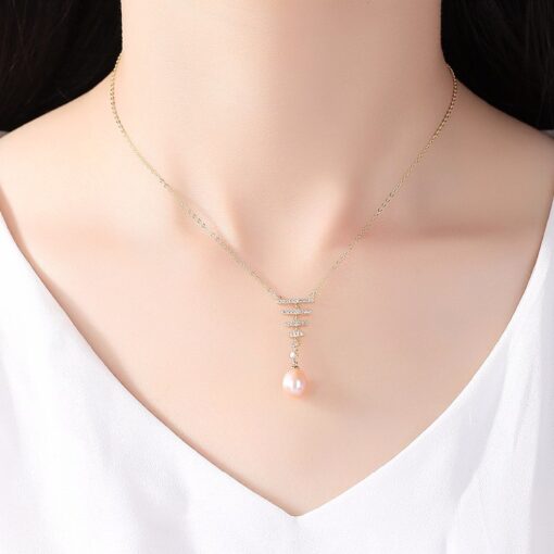 Wholesale Necklaces India Style S925 Silver Pyramid 2
