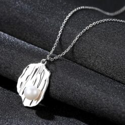 Wholesale Necklaces Irregular Saquare Shape S925 Silver 3