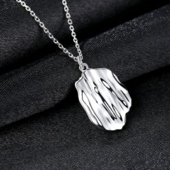 Wholesale Necklaces Irregular Saquare Shape S925 Silver 5